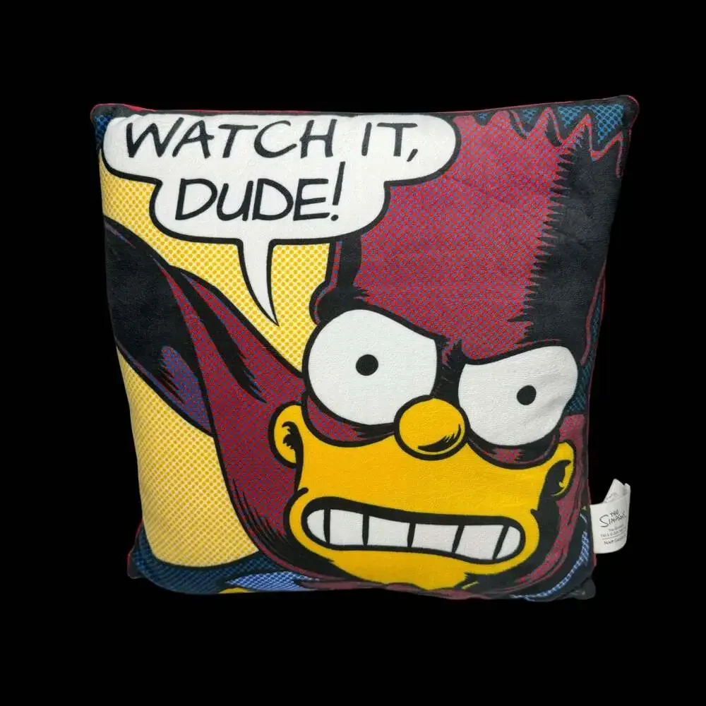 Universal Studios The Simpsons Bartman Watch It Dude Plush Pillow